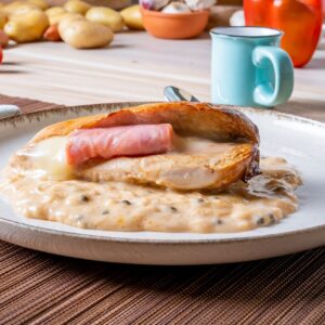 Pechuga de pollo rellena