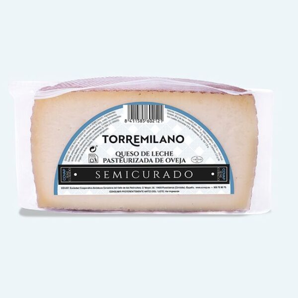 Medio Queso de Oveja de Leche Pasteurizada Semicurado - Imagen 2