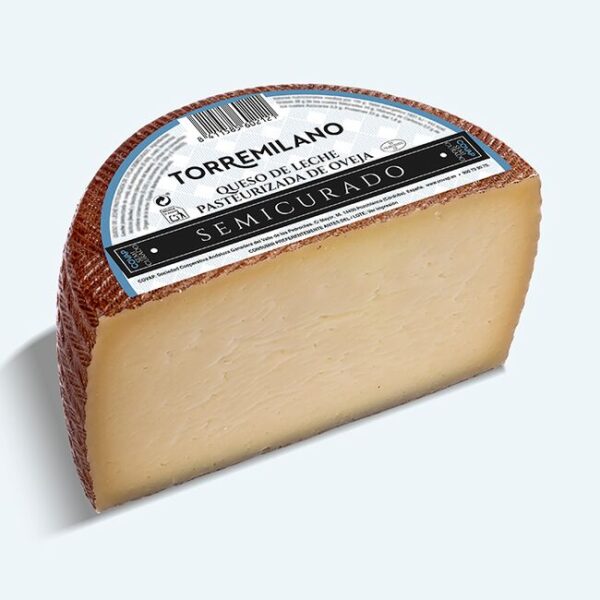 Medio Queso de Oveja de Leche Pasteurizada Semicurado - Imagen 3