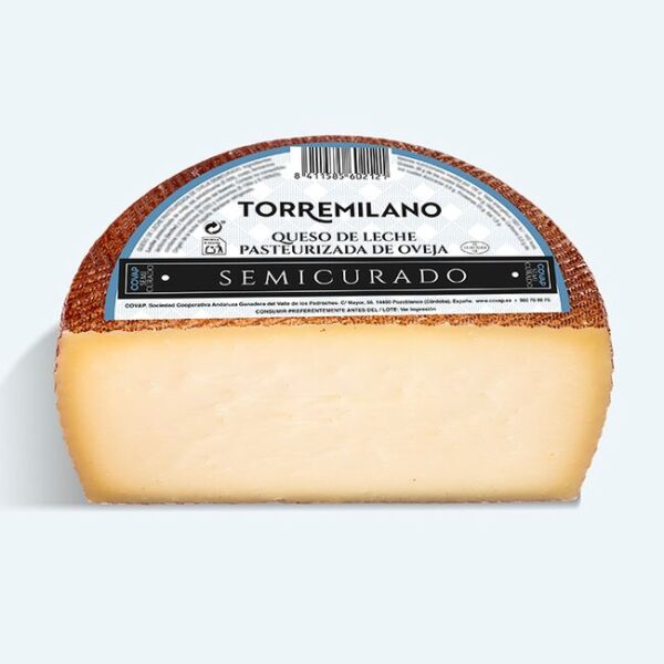 Medio Queso de Oveja de Leche Pasteurizada Semicurado - Imagen 4