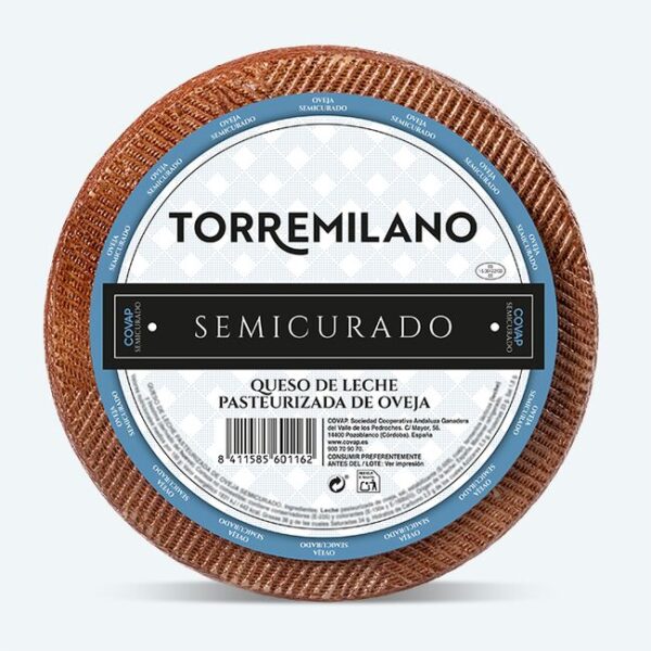 Queso Entero de Oveja de Leche Pasteurizada Semicurado - Imagen 4