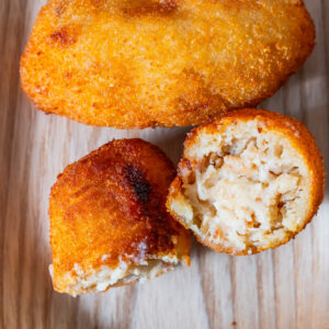 Croquetas de pollo y jamón