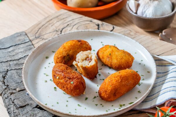 Croquetas gourmet cremosas de jamón ibérico - Imagen 2
