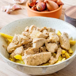 Pollo al ajillo 300gr