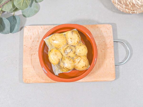 Patatas baby asadas con aroma de monte y AOVE Esencia Familiar - Imagen 3