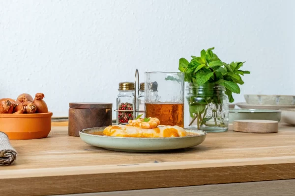 Suprema de merluza con salsa de gambas - Imagen 5