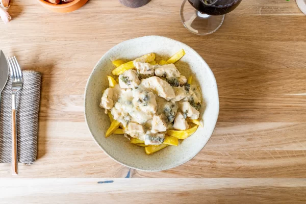 Pollo al Roquefort con Espinacas - Imagen 2