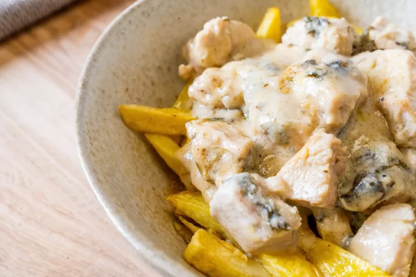 Pollo al Roquefort con Espinacas - Imagen 4