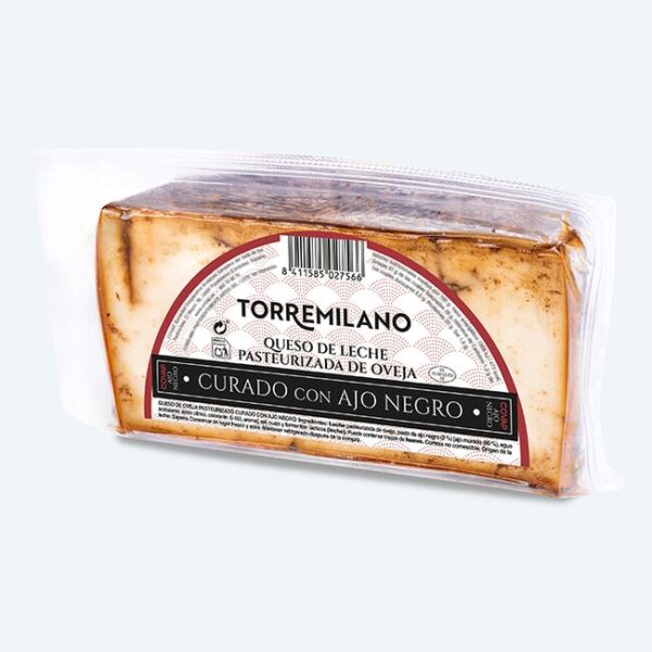 Medio Queso de Oveja Pasteurizado Curado con Ajo Negro - Imagen 4
