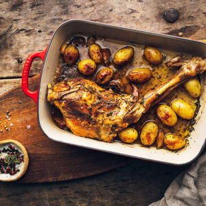 Pack Pierna de Cordero Lechal + Patatas Baby