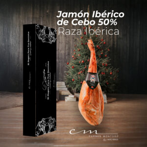 Jamón Ibérico de cebo 50% Raza ibérica