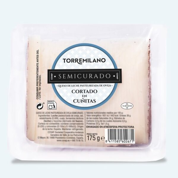 Queso de Oveja de Leche Pasteurizada Semicurado Cotado en Cuñitas - Imagen 2
