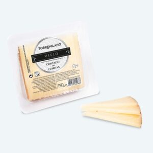 Queso de Oveja de Leche Cruda Viejo Torremilano Cortado en Cuñitas