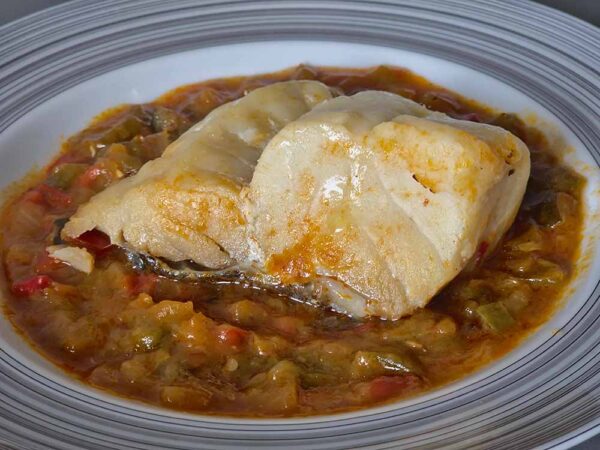 Bacalo con pisto - Imagen 4