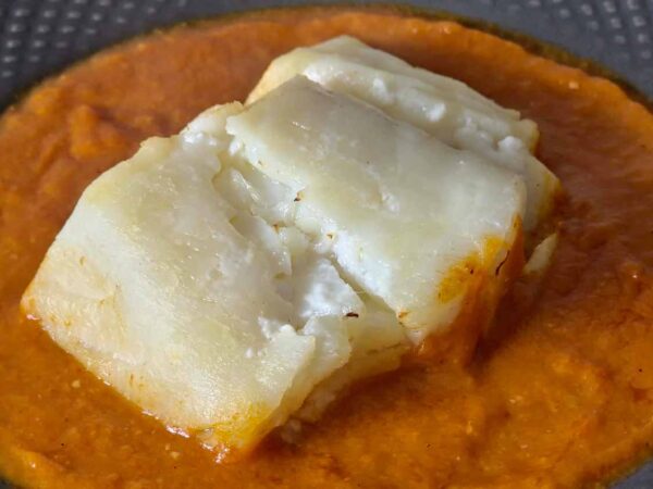Bacalao en salsa de piquillo - Imagen 3