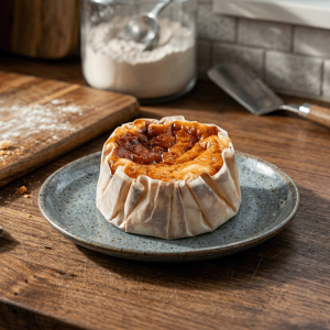 tarta queso cremoso de cabra